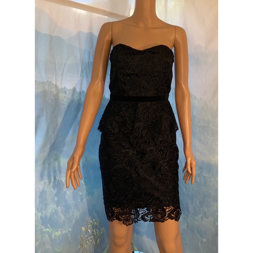 Blaque Label Black Lace Formal Dress size XS